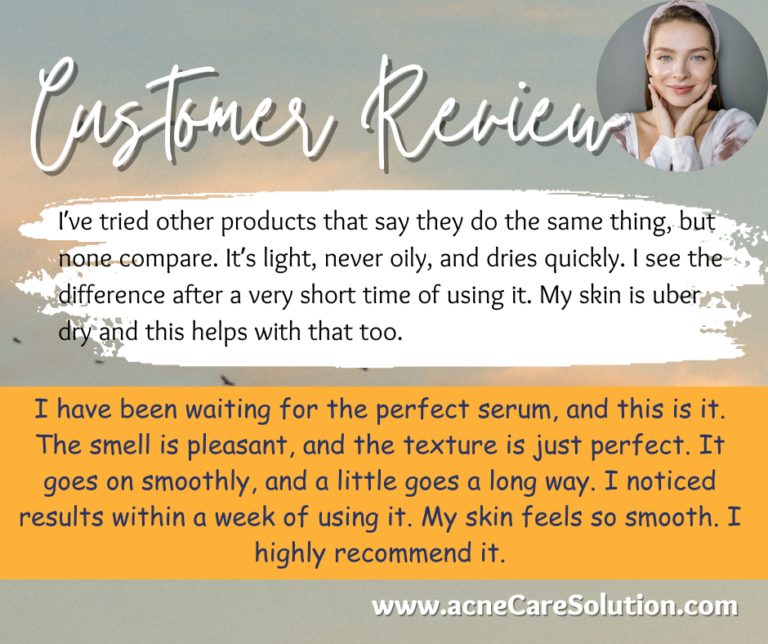 Customer review of Measurable Difference Serum